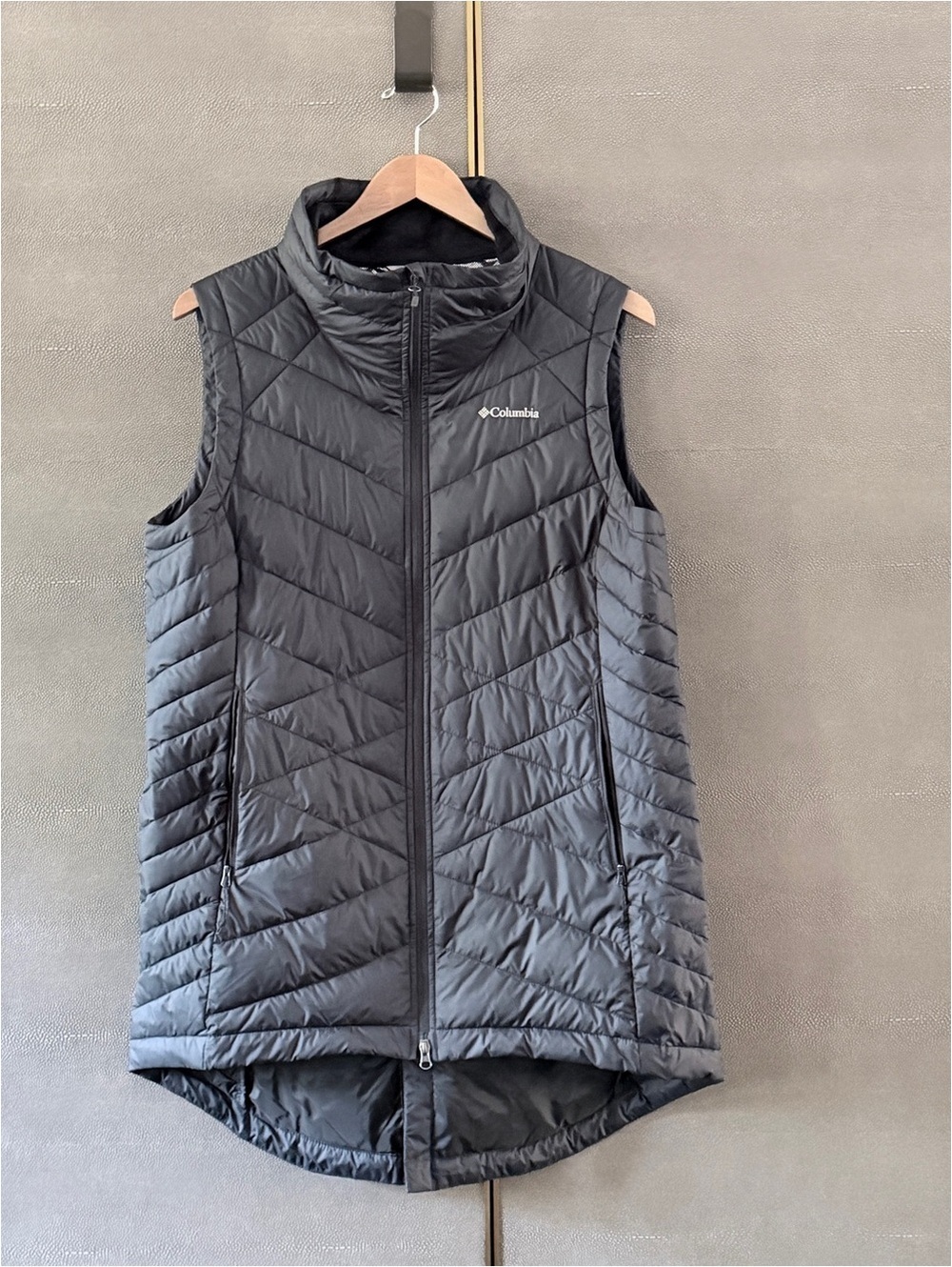 Columbia Women's Black Quilted Lightweight Insulated Vest XXL New Without Tags